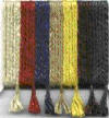 Colours of jute twines