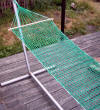 70 cm PP green hammock